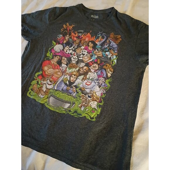Disney Villains Shirt XL Short Sleeve - Picture 2 of 5